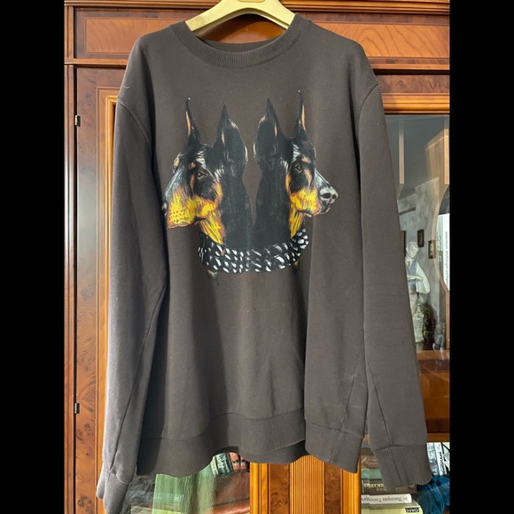 givenchy doberman sweater